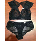 Elegant Wireless Comfortable Lace Sheer Bra & Panty Sets [BRPY0018]